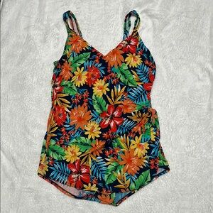 Floral One-Piece Swimsuit